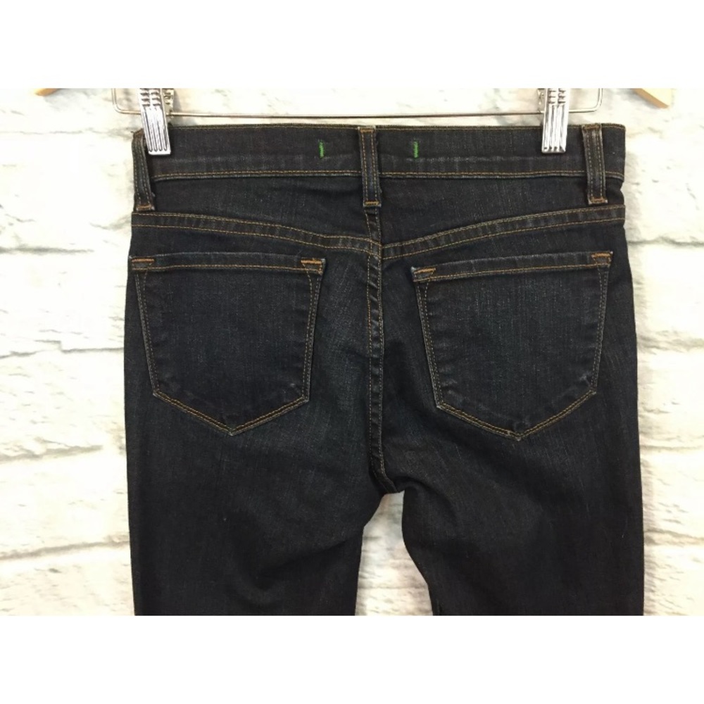 J Brand #811 DUKE Dark Wash Leg Patch Jeans - Picture 5 of 8